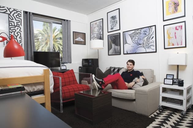 Furnished living room